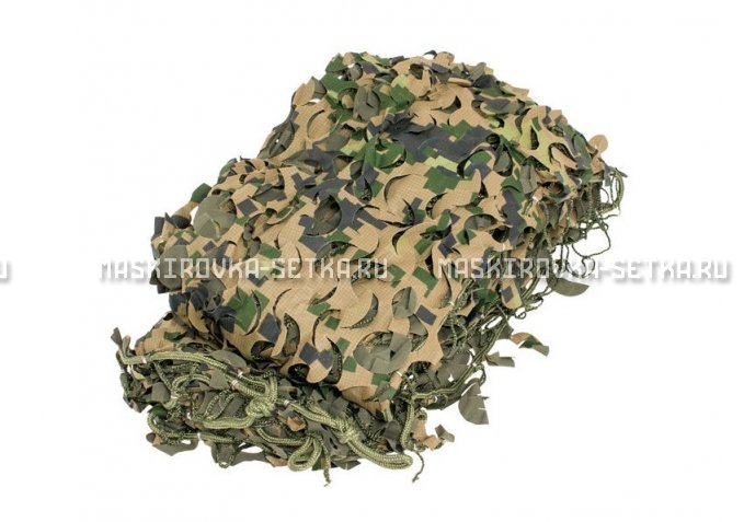 Массеть Camosystems Пейзаж-Профи Лес 3D 1,8х6 м  – купить по цене 7700 руб. в интернет-магазине в городе Красноярск картинка 1