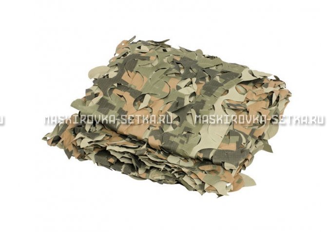Сетка Camosystems Пейзаж Полынь 3D 2,4х3 м  – купить по цене 3100 руб. в интернет-магазине в городе Красноярск картинка 1