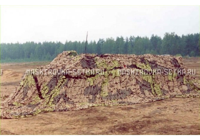 Маскировочная сетка МКТ-4П Поле 3х6 м – купить по цене 8700 руб. в интернет-магазине в городе Красноярск картинка 1