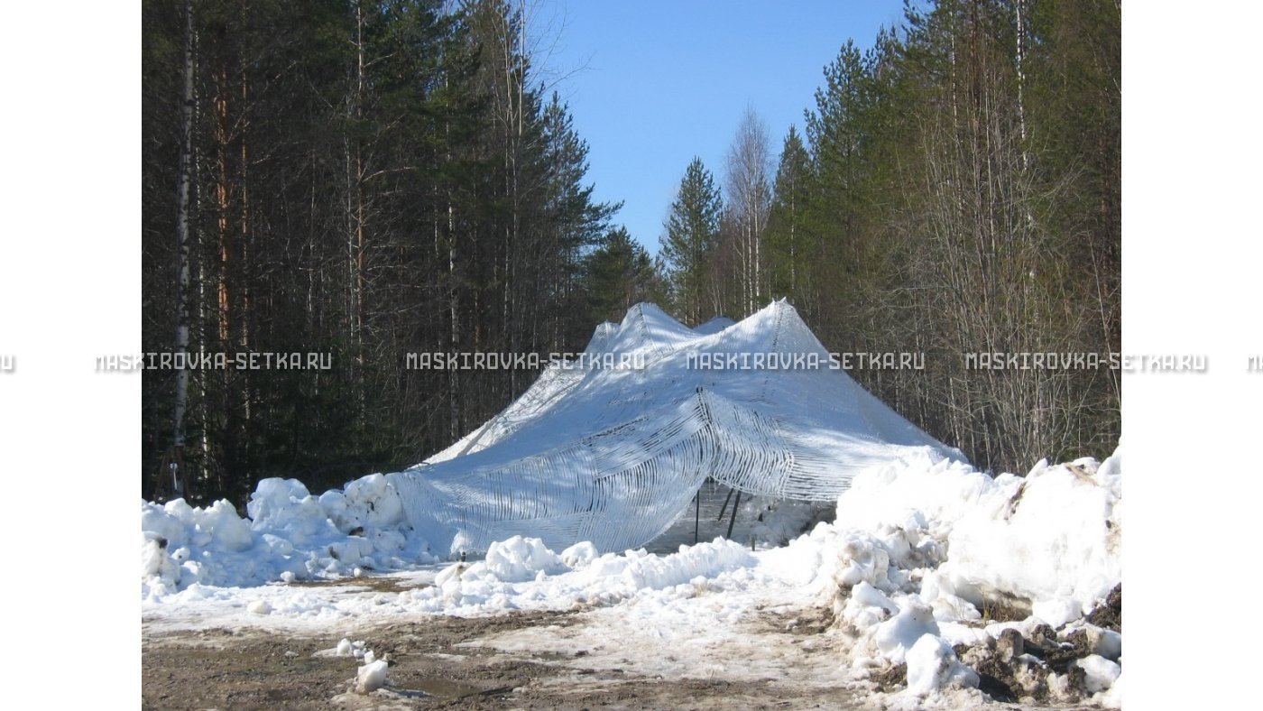 Маскировочный комплект МКТ-2С Снег 12х18 м без АП – купить по цене 58200 руб. в интернет-магазине в городе Красноярск картинка 27