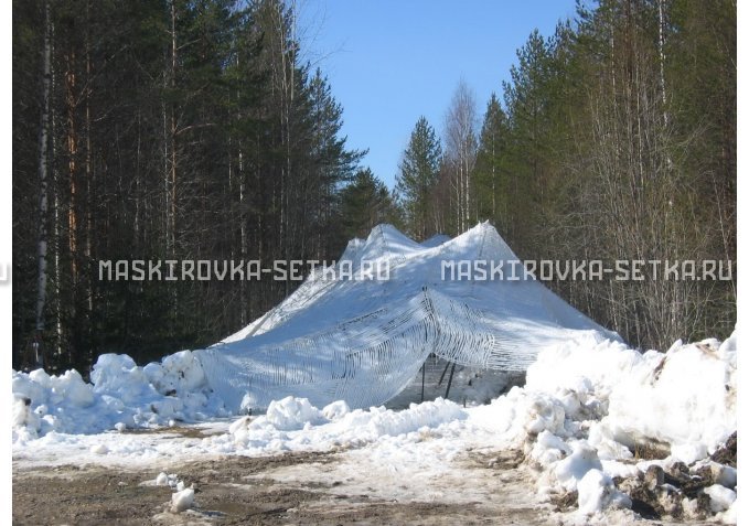 Маскировочный комплект МКТ-2С Снег 12х18 м без АП – купить по цене 58200 руб. в интернет-магазине в городе Красноярск картинка 4