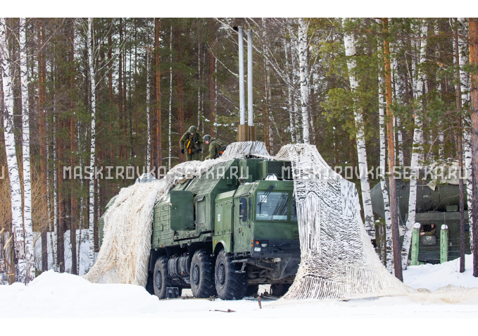 Маскировочный комплект МКТ-2С Снег 12х18 м без АП – купить по цене 58200 руб. в интернет-магазине в городе Красноярск картинка 5