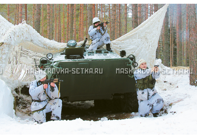 Маскировочный комплект МКТ-2С Снег 12х18 м без АП – купить по цене 58200 руб. в интернет-магазине в городе Красноярск картинка 6