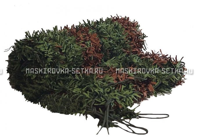 Маскировочная сеть Зеленя 2х3 м (зелено-коричневая) – купить по цене 3200 руб. в интернет-магазине в городе Красноярск картинка 5