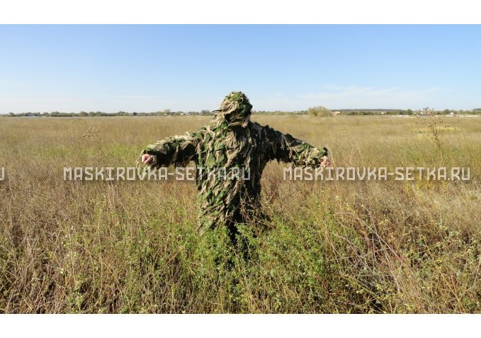 Маскировочный халат Taganrog Кикимора – купить по цене 3550 руб. в интернет-магазине в городе Красноярск картинка 1
